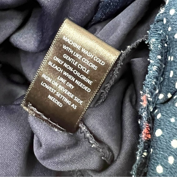 Trixxi Blue and Pink Floral Romper with Belt - Picture 8 of 12